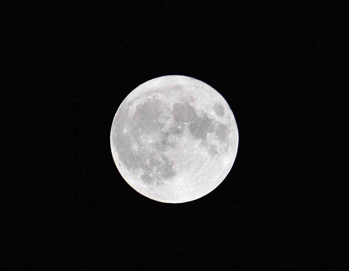 A full moon lights up the sky in the NKY area. 