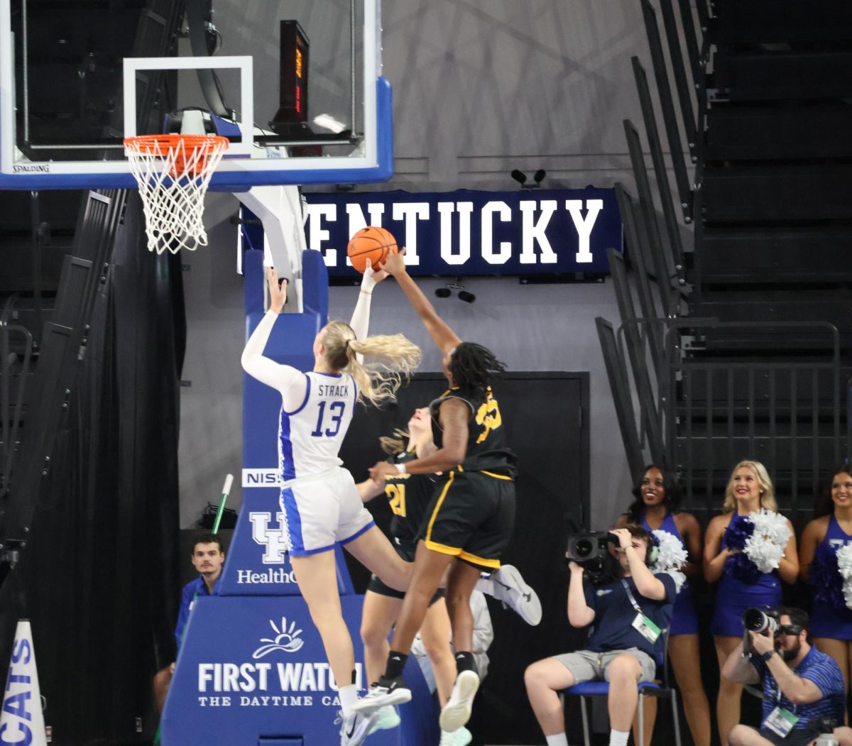 NKU did not back down in the paint despite being undersized.