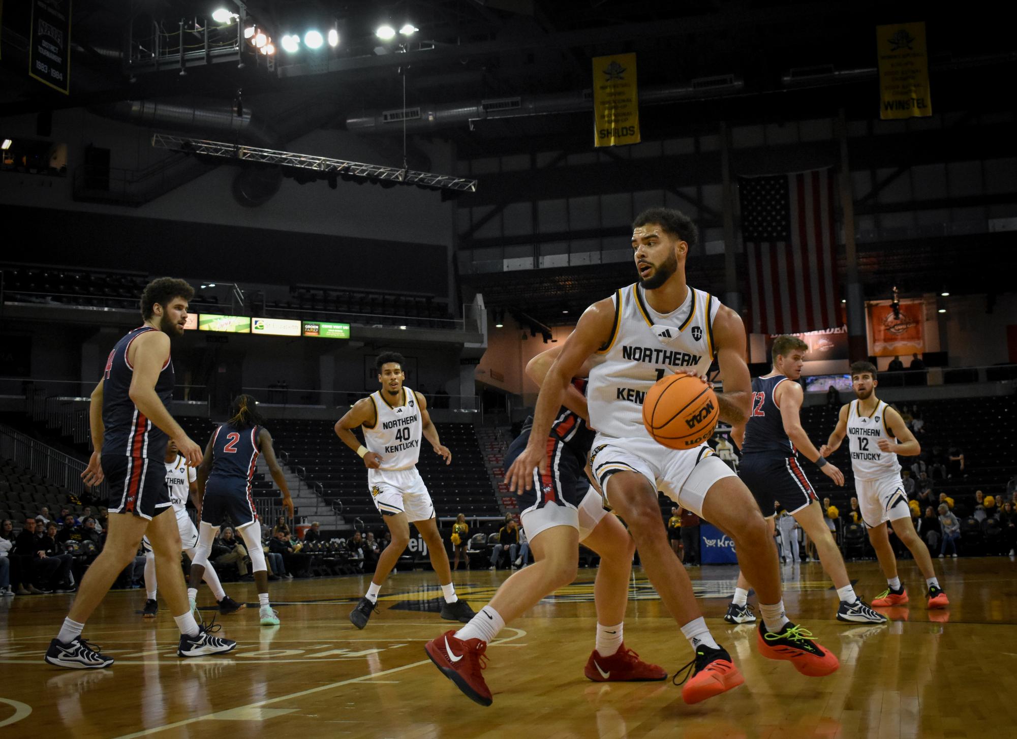 Trey Robinson had himself a night scoring 25 points in the win over the University of the Cumberlands.